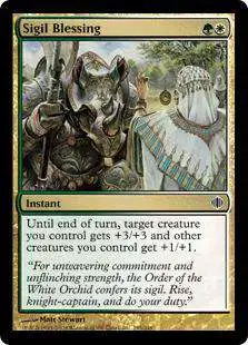 MtG Shards of Alara Common Sigil Blessing #195