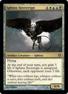 MtG Shards of Alara Mythic Rare Sphinx Sovereign #196