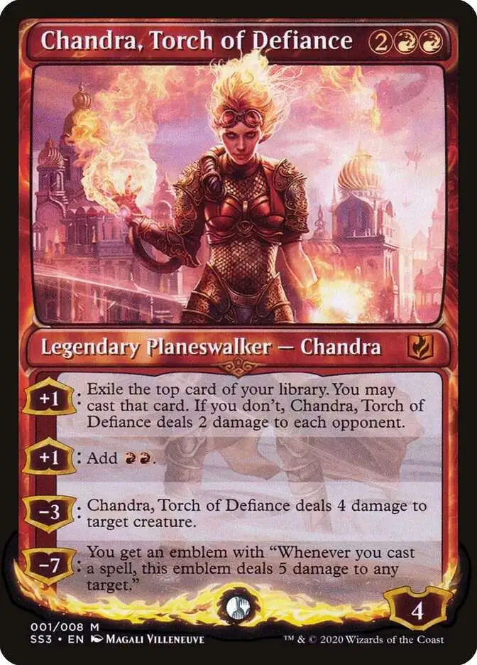 MtG Signature Spellbook Chandra Rare Chandra, Torch of Defiance #1