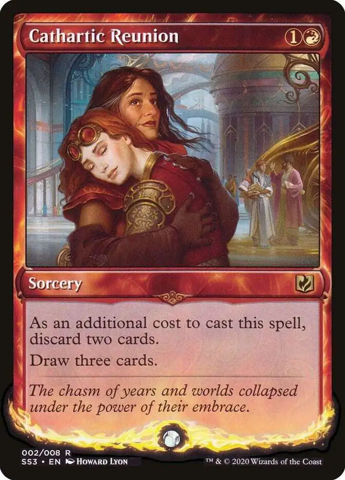 MtG Signature Spellbook Chandra Rare Cathartic Reunion #2