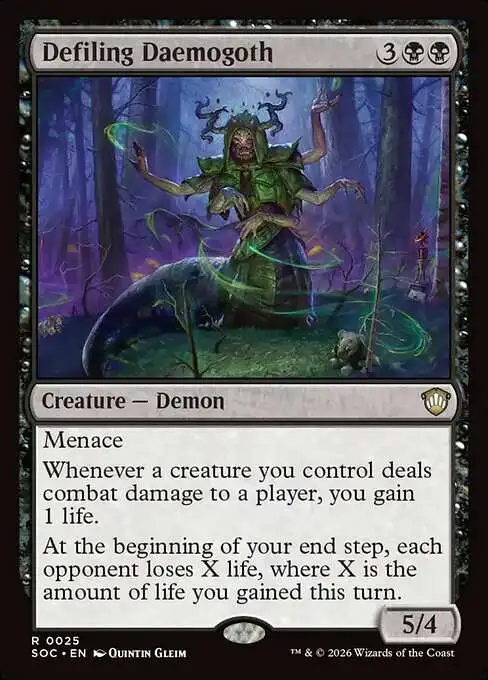 Magic The Gathering Secrets of Strixhaven Commander Single Card