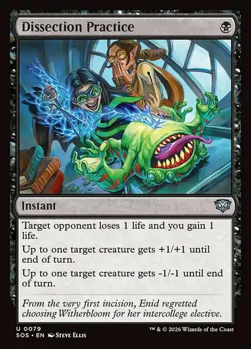 Magic The Gathering Secrets of Strixhaven Single Card Uncommon