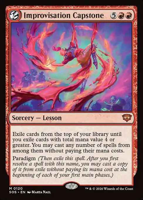 MtG Secrets of Strixhaven Mythic Rare Improvisation Capstone #120