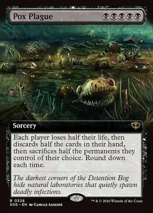Magic The Gathering Secrets of Strixhaven Single Card Rare Pox