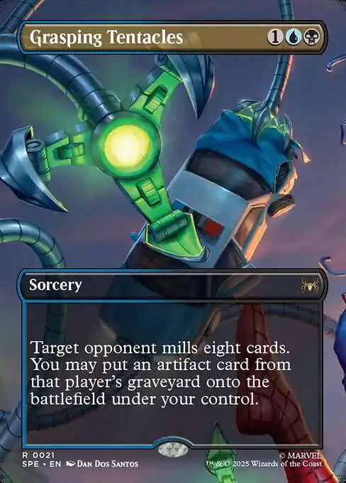 spectacular spider-man mtg card 2025 MTG Magic Spider-Man 0239 Spectacular Spiderman Borderless Textur main image 0