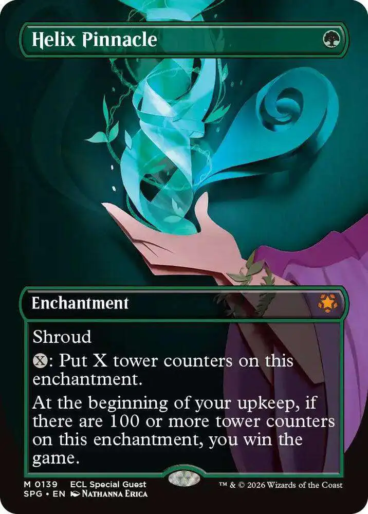 MtG Special Guest Mythic Rare FOIL Helix Pinnacle #139