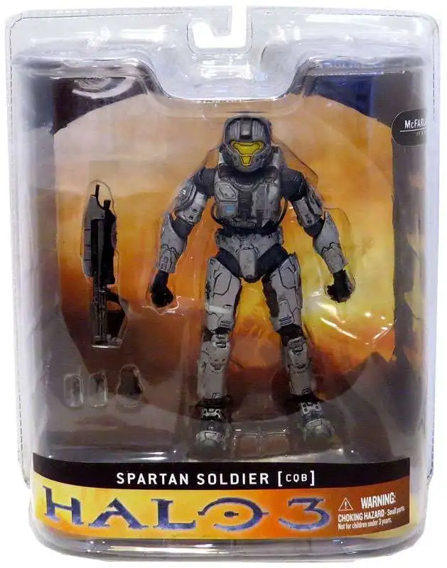 Halo 3 Series 2 Red CQB Spartan Soldier Action Figure