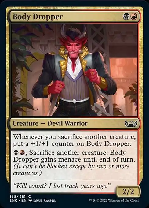 MtG Trading Card Game Streets of New Capenna Common Body Dropper #168
