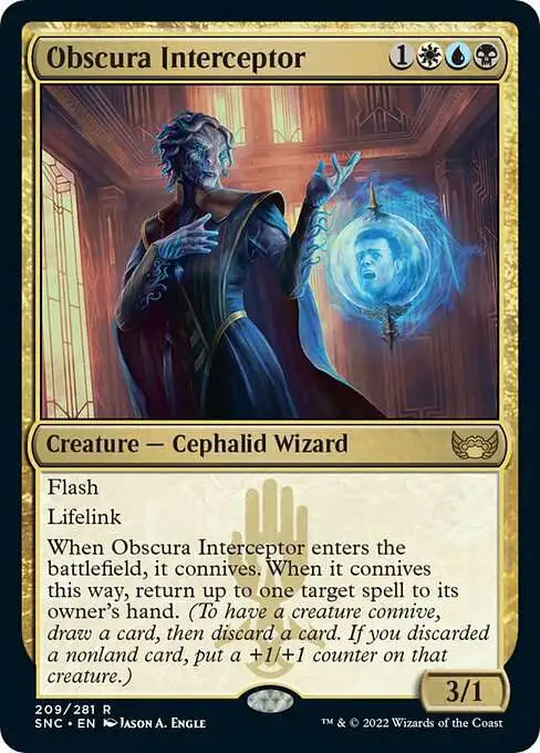 mtg new capenna cards Writ of Return Art Card [Streets of New Capenna Art Series] main image 1