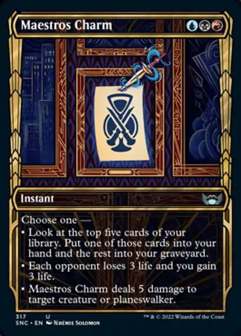 mtg new capenna top cards Cabaretti Ascendancy [Streets of Capenna]  Chimera Hobby & Games exile it Magic The Gathering Trading Card