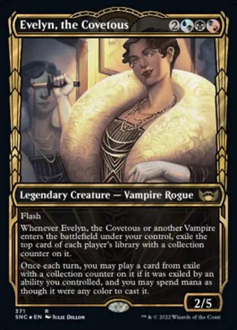 mtg gilded cards Ziatora's Envoy (Showcase Golden Age Gilded Foil) [Streets of New Cape