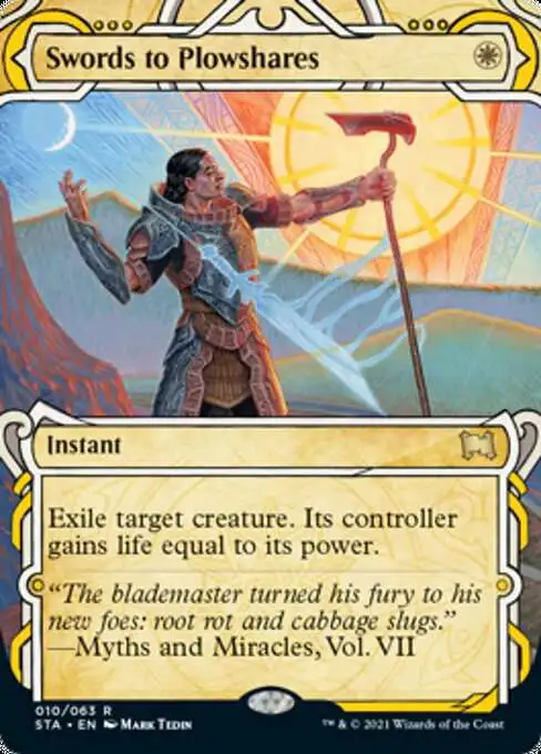 MtG Strixhaven: Mystical Archive Rare Swords to Plowshares #10