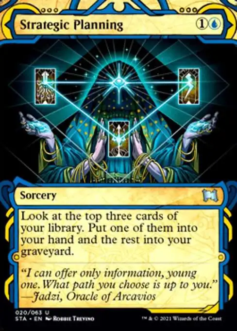 MtG Strixhaven: Mystical Archive Uncommon Foil Strategic Planning #20