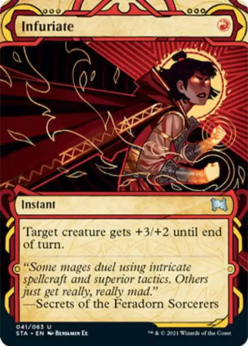 mtg foil etched cards Aminatou's Augury (Foil Etched) [Commander Masters] (You may cast permanent cards from your graveyard by discarding a land card in addition to paying their other costs.) Modern Horizons 3 (MH3) #484 Illustrated by Andrew Mar Magic Conspiracy - Foil Etched -