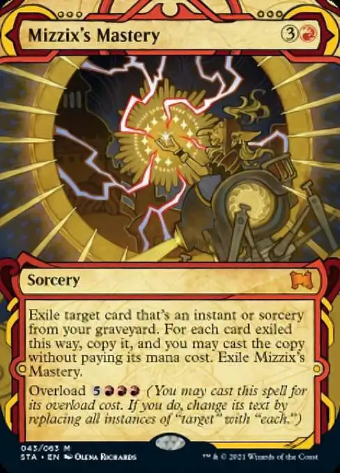MtG Strixhaven: Mystical Archive Mythic Rare Foil Mizzix's Mastery #43