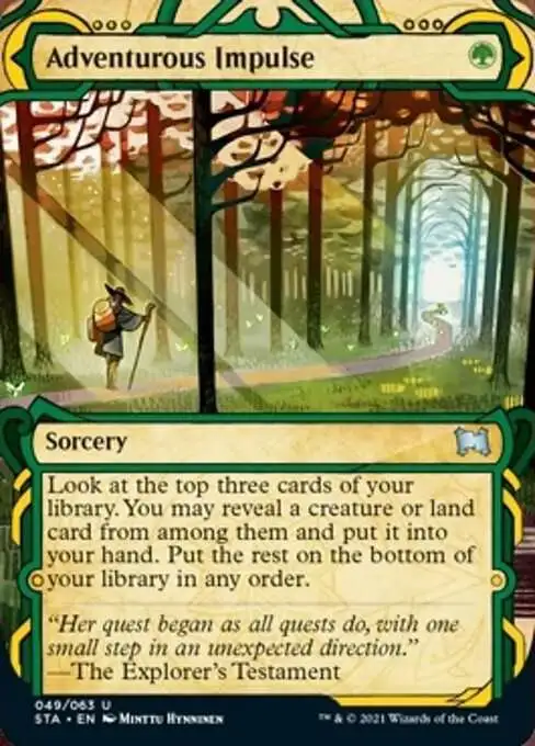 MtG Strixhaven: Mystical Archive Uncommon Adventurous Impulse #49