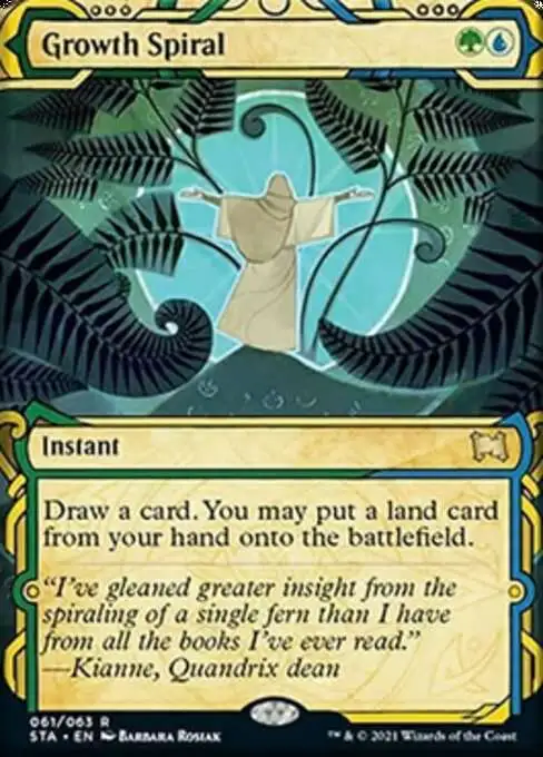 MtG Strixhaven: Mystical Archive Rare Growth Spiral #61