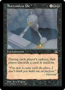 MtG Stronghold Uncommon Bottomless Pit