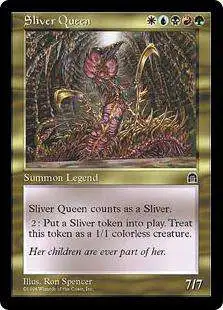 MtG Stronghold Rare Sliver Queen [Lightly Played]