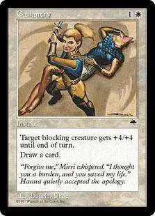 MtG Tempest Uncommon Gallantry #20