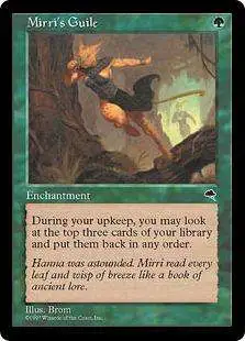 MtG Tempest Rare Mirri's Guile [Lightly Played]