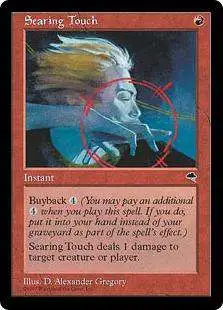 MtG Tempest Uncommon Searing Touch