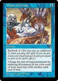 MtG Tempest Rare Whim of Volrath #102
