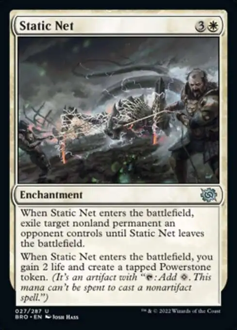 MtG The Brothers' War Uncommon Static Net #27