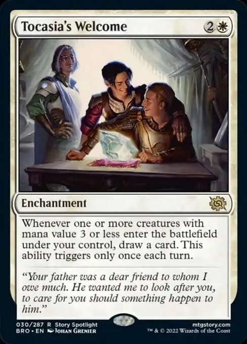 Mtg The Brothers' War Rare Tocasia's Welcome #30