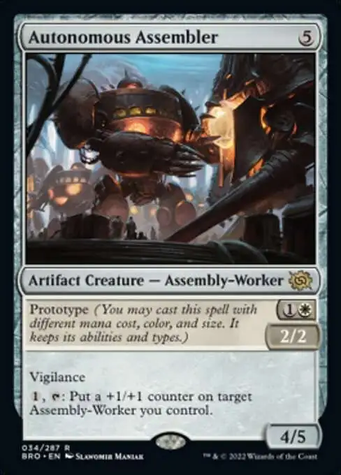 MtG The Brothers' War Rare Autonomous Assembler #34