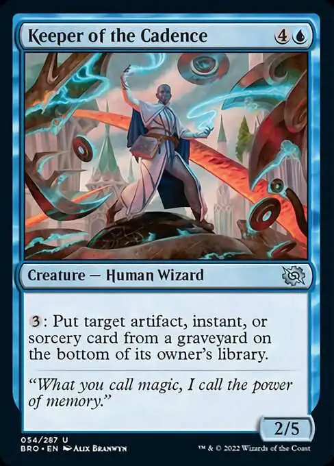 MtG The Brothers' War Uncommon Keeper of the Cadence #54 MtG The Brothers' War Uncommon Keeper of the Cadence #54