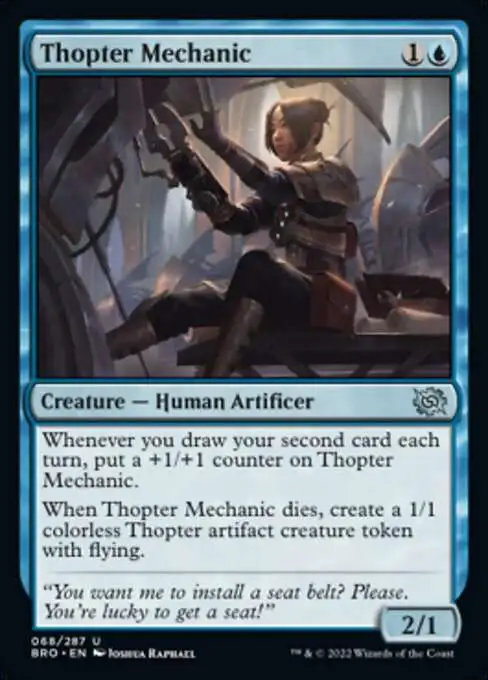 mtg thopter cards Snare Thopter [Game Night]