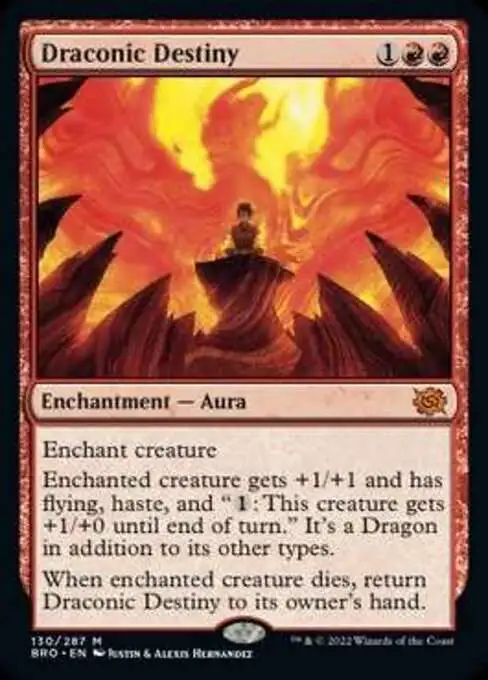 destiny mtg cards Altered Art you gain 2 life and Klothys deals 2 damage to each opponent. MTG Figure of Destiny Double