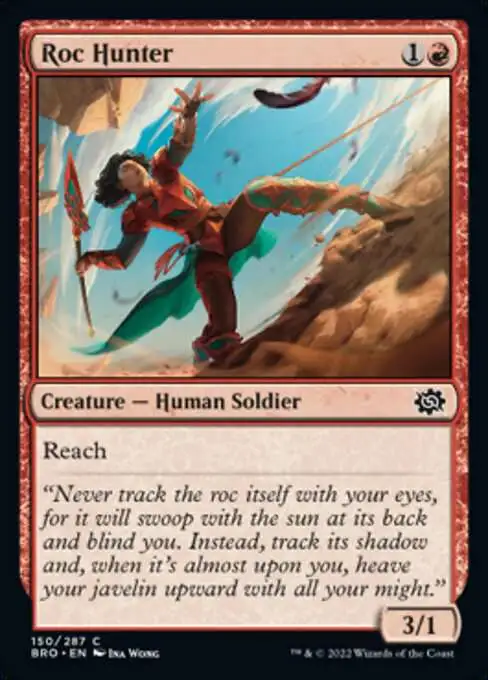 MtG The Brothers' War Common Roc Hunter #150