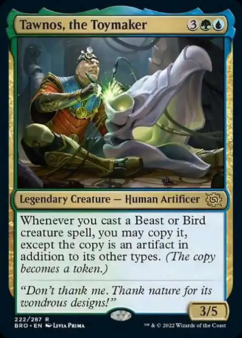 MtG The Brothers' War Rare Tawnos, the Toymaker #222