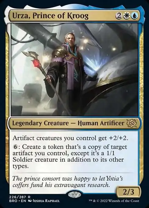 urza cards mtg Urza, Lord High Artificer