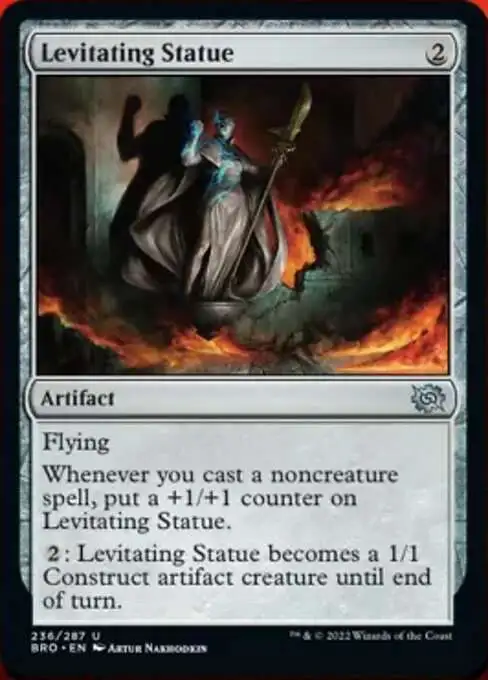 MtG The Brothers' War Uncommon Levitating Statue #236