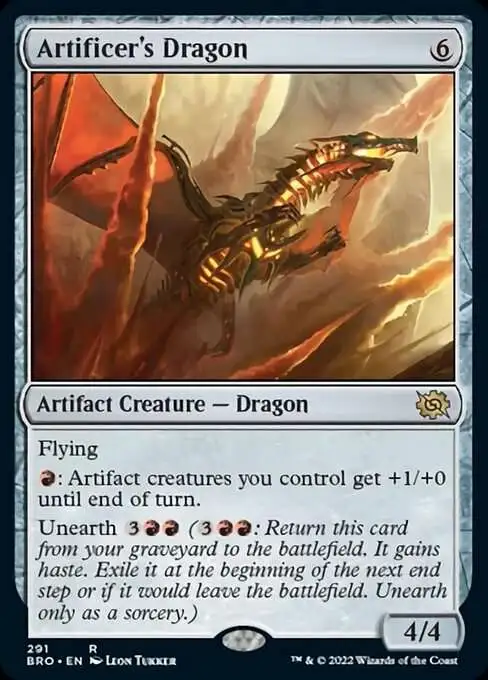 Magic The Gathering The Brothers War Single Card Rare Artificers