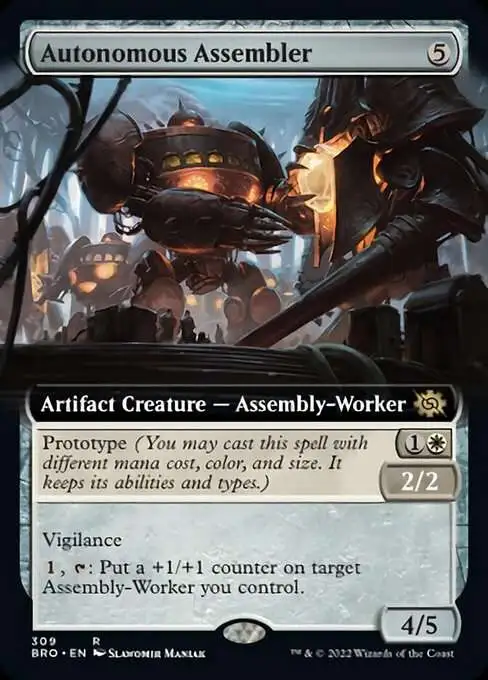 MtG The Brothers' War Rare Autonomous Assembler #309 [Extended Art]
