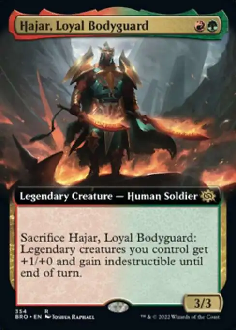 Magic The Gathering The Brothers War Single Card Rare Hajar, Loyal