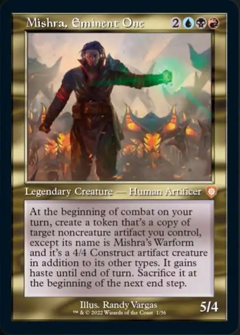 Mythic Commander Magic The Gathering The Brothers War Commander Single Card Mythic Rare ...