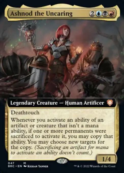 Mythic Commander Magic The Gathering The Brothers War Commander Single Card Mythic Rare ...