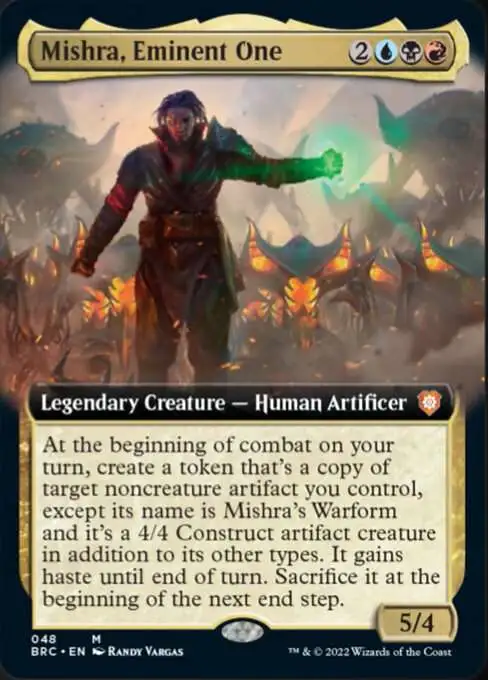 Mythic Commander Magic The Gathering The Brothers War Commander Single Card Mythic Rare ...