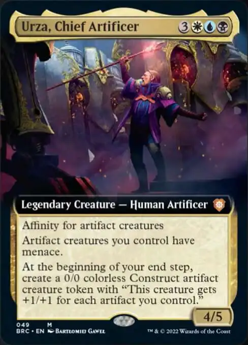 Mythic Commander Magic The Gathering The Brothers War Commander Single Card Mythic Rare ...
