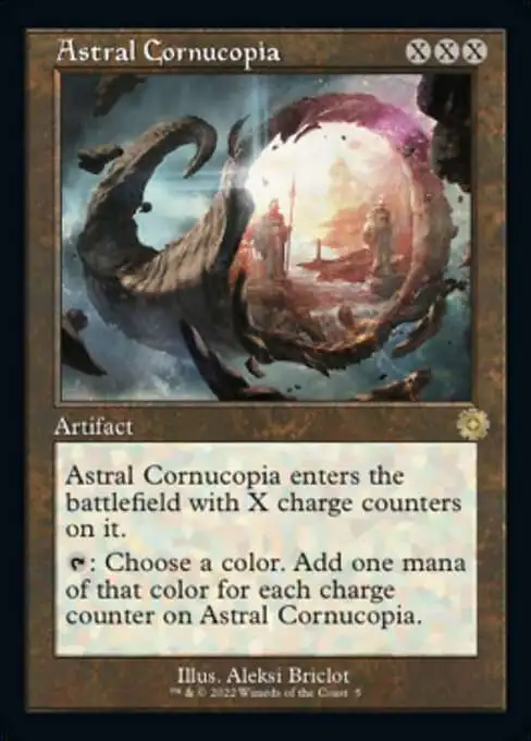 MtG The Brothers' War Retro Artifacts Rare Astral Cornucopia #5 [Retro Frame]