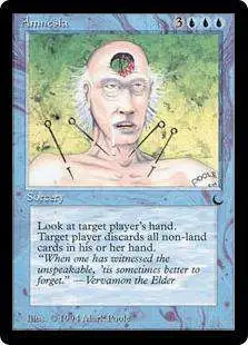 MtG The Dark Uncommon Amnesia