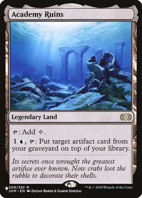 MtG The List Rare Academy Ruins #2XM-309 [Double Masters]
