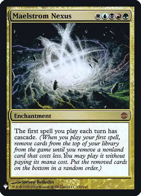 Magic The Gathering The List Single Card Mythic Rare Maelstrom Nexus  ARB-130 Alara Reborn - ToyWiz
