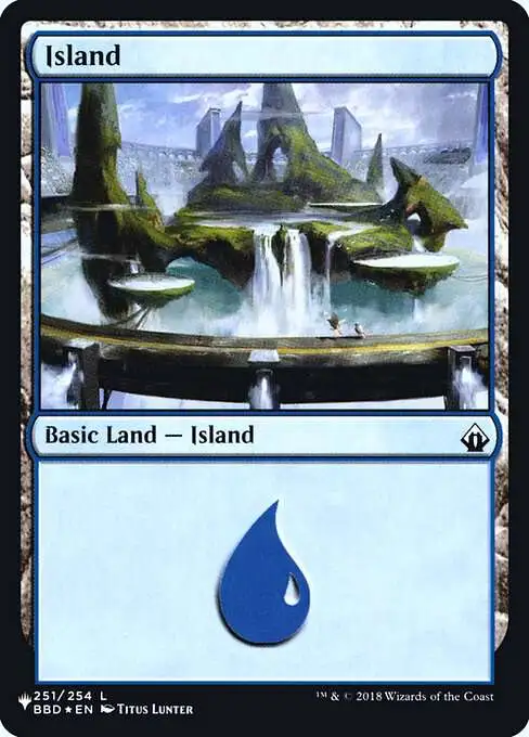 MtG The List Common Island BBD-251 [Battlebond]