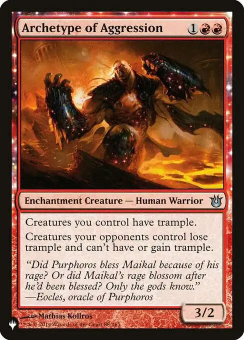 Magic The Gathering The List Single Card Uncommon Archetype Magic The Gathering The List Single Card Uncommon Archetype